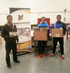 Angser Electric colabora con I.E.S. Rio Duero